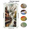Industrial Town House River Large Size Diamond Painting New Collection Scenery Diy Full Drill Rhinestone Embroidery Mosaic Cross Stitch Kits