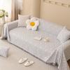 Nordic Ins Style Sofa Cover Sofa Full Cover Cloth Four Seasons Universal Full Set Cotton Linen Latex Sofa Cover Cloth Sofa Towel