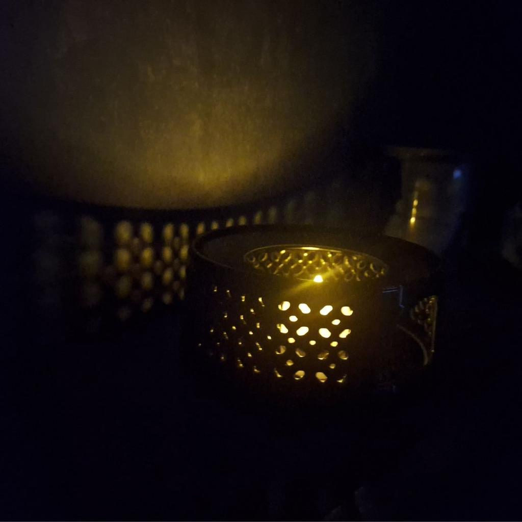 Ceramic Warmer For Tea Light Candle Kettle Jug Black