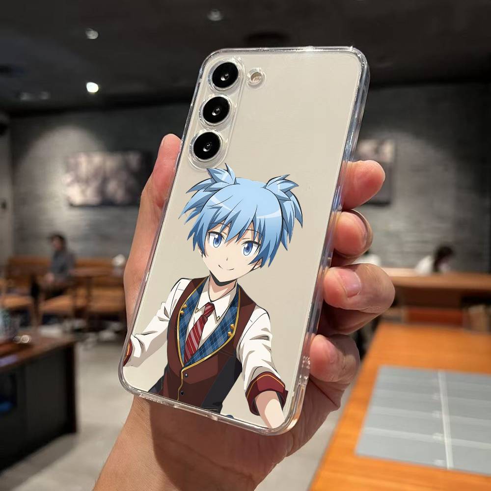 

KORO From Anime A-Ansatsu K-Kyoushitsu Phone Case For SamsungA10 A12 A31 A40 A70 Transparent Cover Case Samsung a30 a20