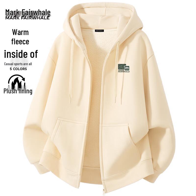 Mark Wafei Unisex Heavyweight Zip-Up Hoodie