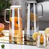 Diller Large Glass Water Pitcher for Hot & Cold Drinks