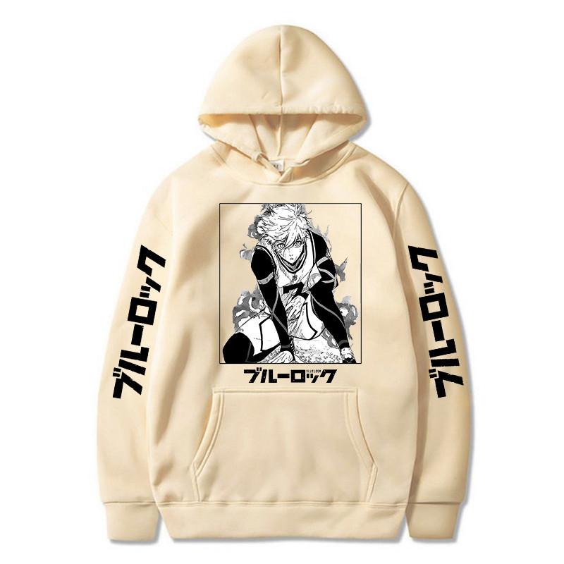 BLUE LOCK Anime Autumn Winter Men's Hoodies Boys Harajuku Girls Pullover Fancy Music Gift Loose Comfortable Sweatshirt