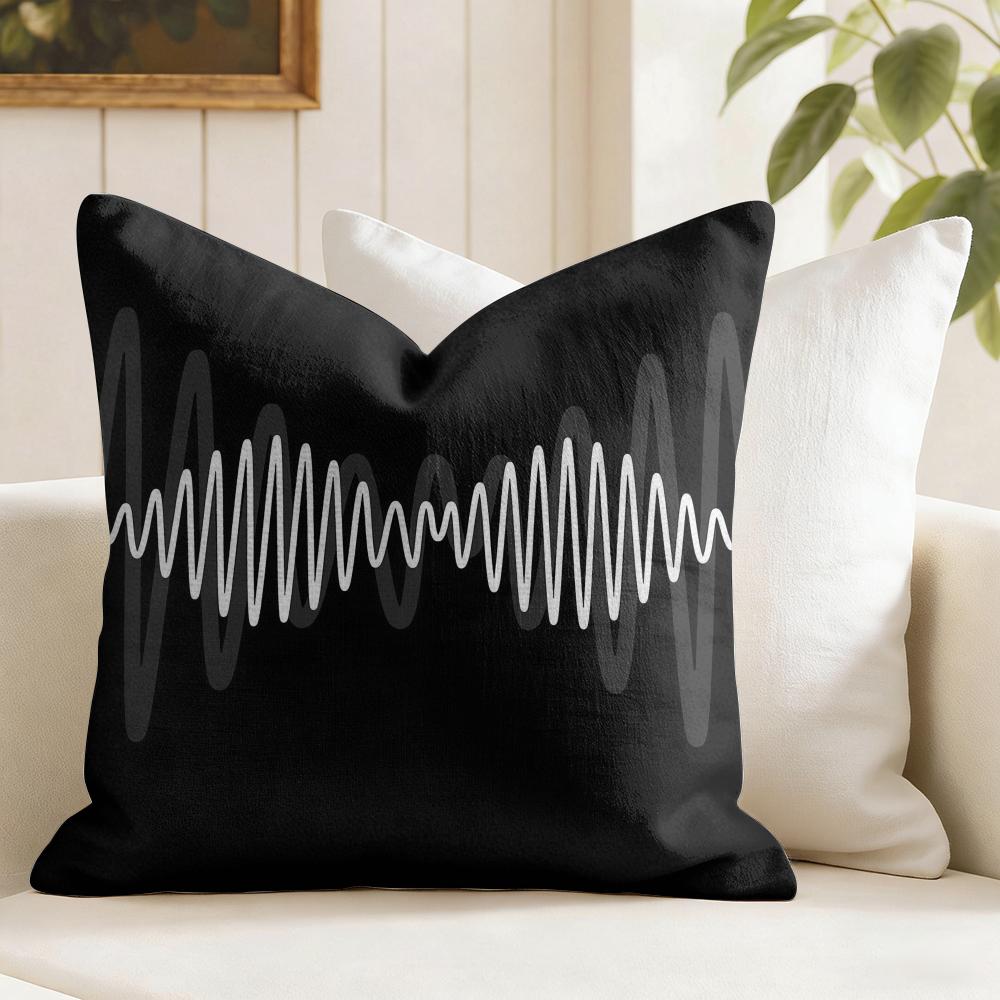 AArctic Monkeys Band Cushion Cover Eco Linen Pillow Case DoubleSided Print Breathable Durable Zipper Home Decor Gift