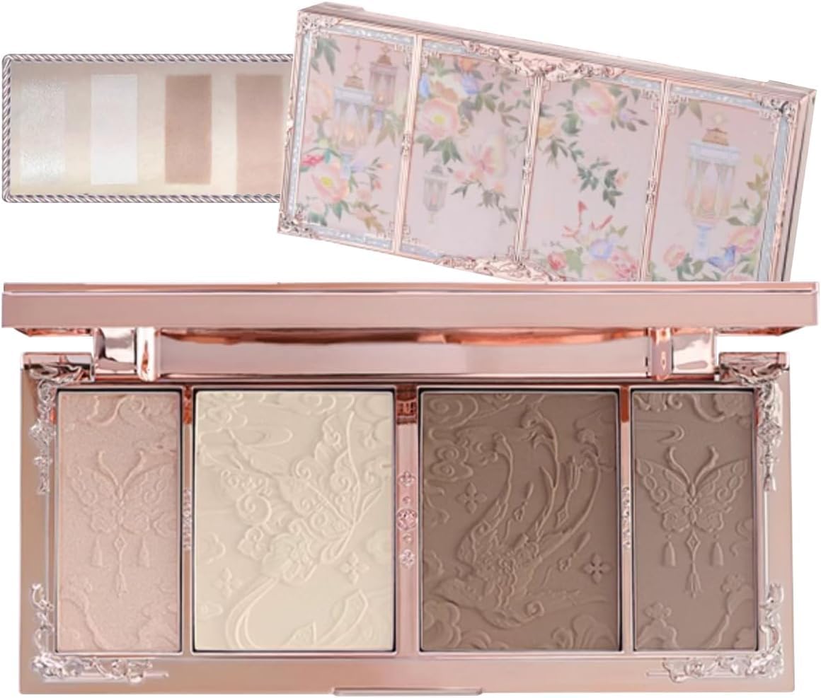 

FlowerKnows Butterfly Cloud Shoulder Shading Palette 02 Tawny Tea серый