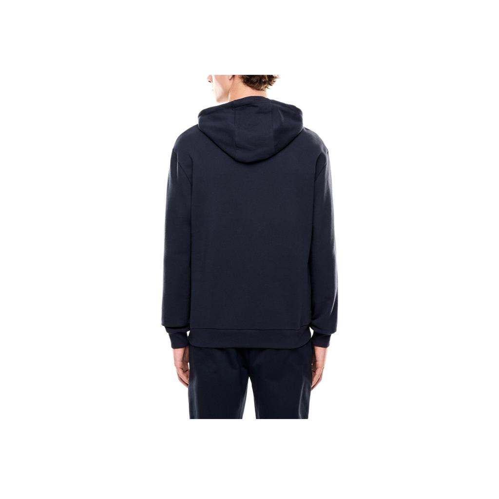 Emporio Armani EA7 FW25 Logo Stretch Cotton Hoodie Men hoodies 7M001190-AF17787-UB102