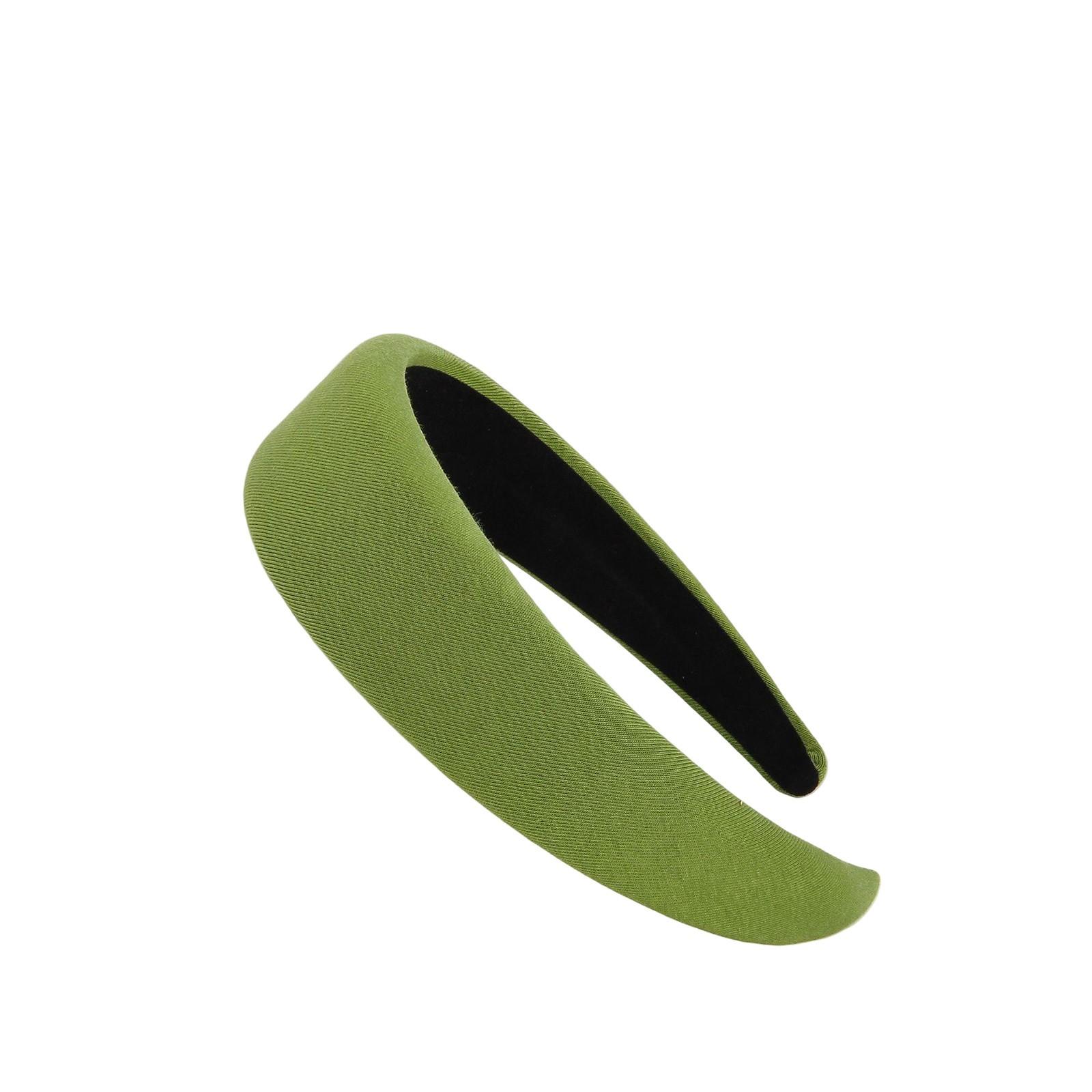 

Модная повязка на голову из молочного шелка, мягкая и удобная широкая повязка на голову, модный и универсальный головной убор One Size