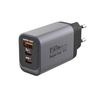 150W Multi-Port Smart Charger: Fast Charging Plug with 2 PD and 1 USB Port.