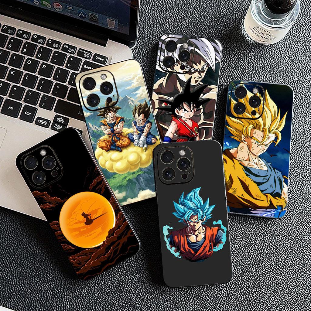 Cover for Apple iPhone 17 16 Plus 13 12 Pro Max Mini X XR Xs ProMax 16E 15+ 17+ Air Phone Case Vegeta Dragons Gokus Balls Super