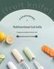 Multifunctional Double-Headed Fruit Peeler Knife for Home and Dorm Use