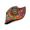 Fashion Floral Print Bucket Hat for Women Men Summer Outdoor Sunscreen Travel Beach Fisherman Hat Decorate Panama Hip Hop Street