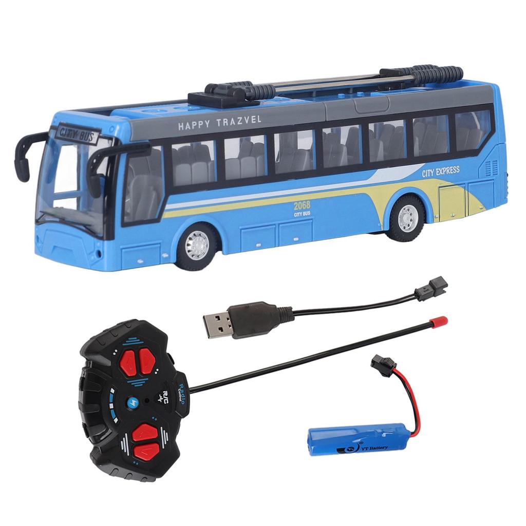 Remote Control Bus High Simulation All Directions Driving Re Able RC School Bus for Children