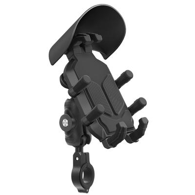 Motorcycle Bicycle Handlebar Phone Bracket QC3.0 USB Charging Mount Stand Holder