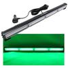 ALTEED 60cm COB LED Light Green Patrol Lamp with 18 Lighting Patterns for Cars and Trucks Bar, 12V/24V