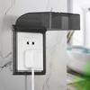 Sturdy Plastic Protective Waterproof Outlet Cover 86 Type Receptacle for Bathroom Plugs and Switch Socket Face Plate