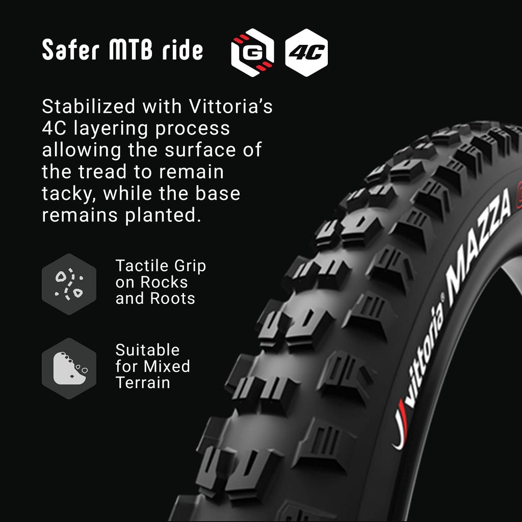 Vittoria Mazza Trail TNT G2.060-584 / 27.5x2.4 Black/Gray