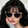 UV protection, driving out, pin glasses, legs, sunglasses, women's cat eyes, polarized trendy sunglasses, men's decorative glasses