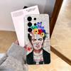 Art F-Fridas K-Kahlo COOL Phone Case For Samsung S25,S24,S21,S22,S23,S30,Ultra,S20,Plus,Fe,Note,10,9,5G Transparent Cover