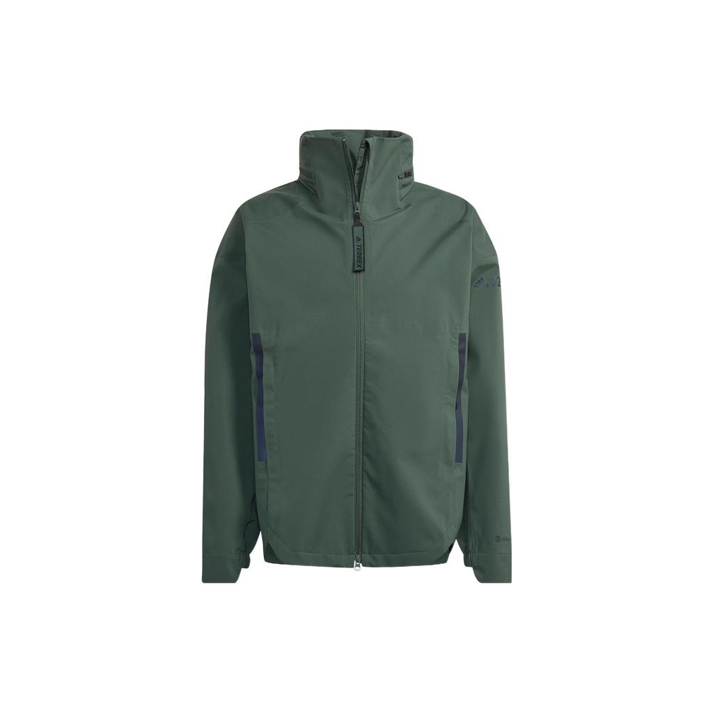 adidas MYSHELTER Jackets Men's Green Detachable Hood Moderate Other HG6028