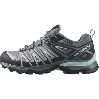 [Salomon] Turistické boty X ULTRA PIONEER GORE-TEX DÁMSKÉ Dámské L47170200 24,5 cm Bouřlivé počasí/Alloy/Yucca