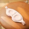 High Quality Soft 3D Eye Mask Breathable Light Blocking Sleeping Mask Pressure Free Capsule Eye Mask Sleep Space