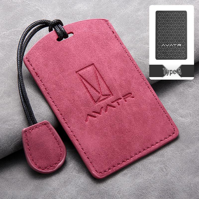 Avatr 12 Key & 11 Card Smart NFC Induction Case with Suede Finish