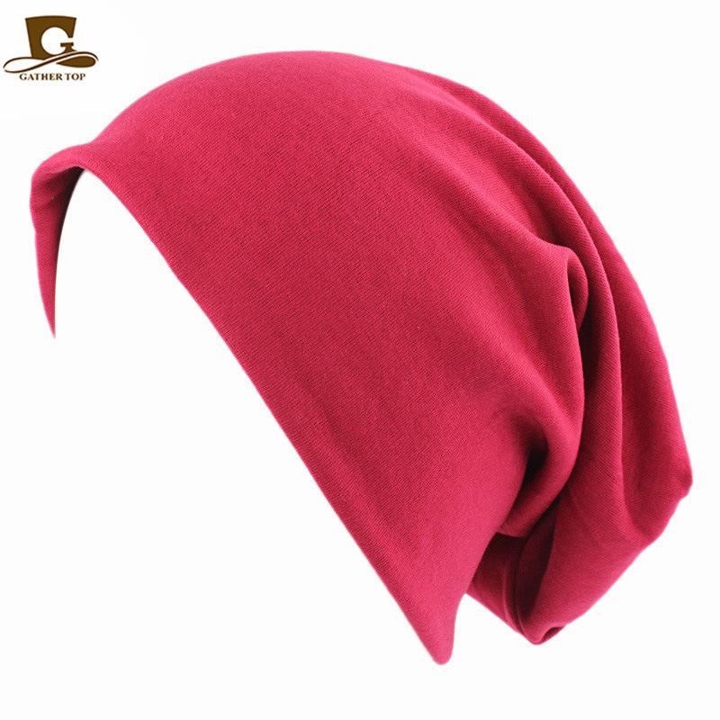 Men's and Women's Plain Light Plate Imitation Cashmere Pullover Hat Hipster Ear Protection Headscarf Hat Stack Confinement Hat Warm Adult