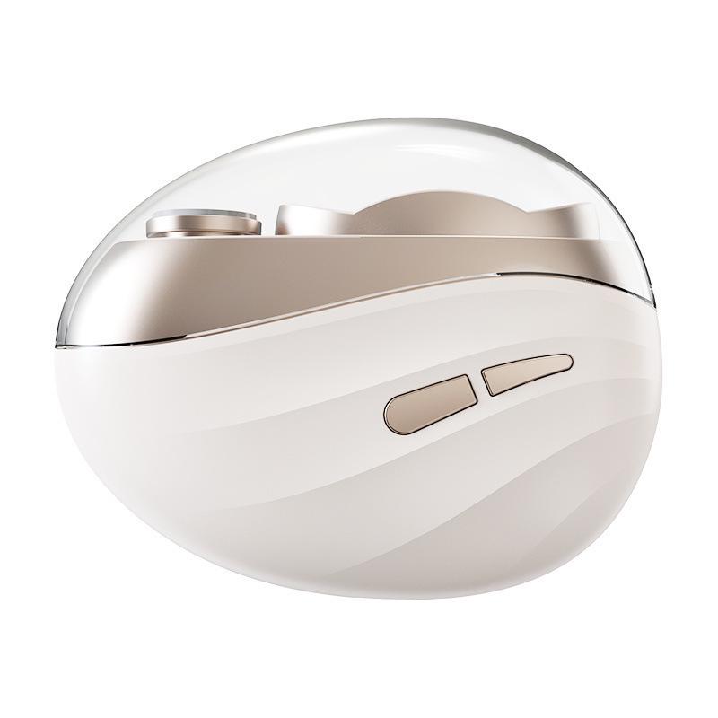 

Silent Electric Nail Clippers & Grinder for Elderly & Babies, Automatic Nail Trimmer & Polisher for Home Manicure. Ivory White: Night Light + Two-Speed Adjustment