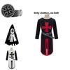 Knights Templar Costume For Stage Performance With Digital Print Cotton Blend For Adults