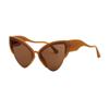 Women Cat Eyes Uv400 Sun Glasses for Women Outdoor Goggles Vintage Shades