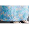 DIMANAF 2024 Plus Size Summer Women Beach Dress Basic Floral Print Loose Style Vintage Long Holiday Dresses