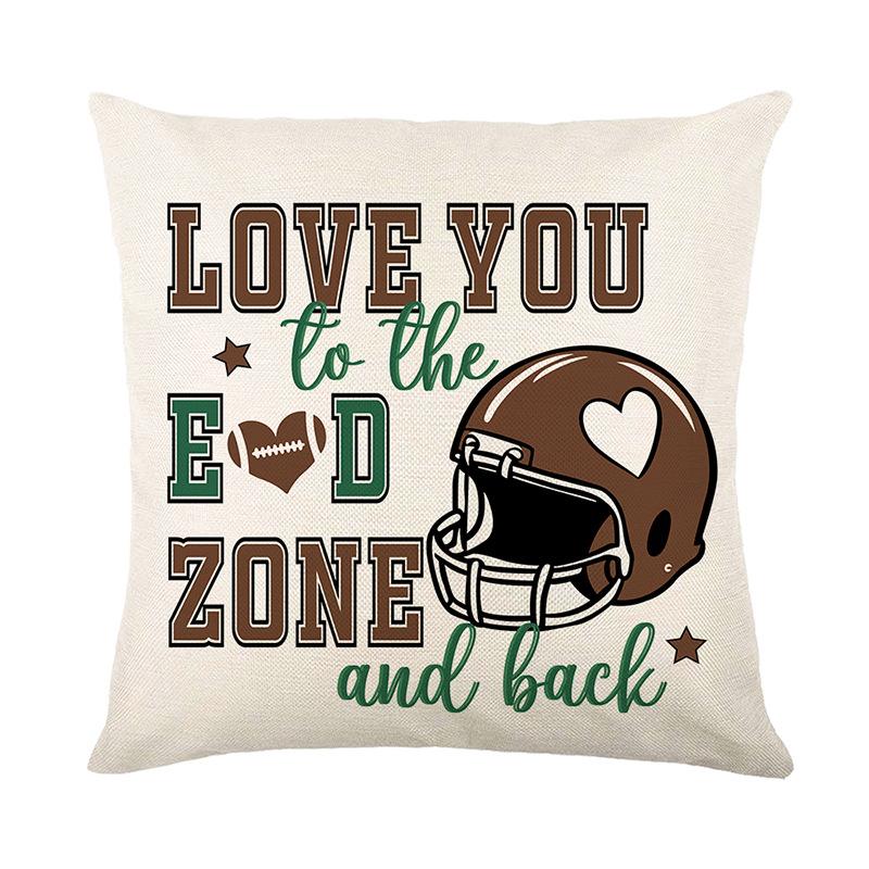 

1pc Rugby Cushion Cover Soft Washable Zippered Pillowcase Suitable for Sofa Couch Decotation Birthday Gift Bedroom Decoration 45x45cm
