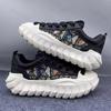 Fashion Men's Casual Sneakers 2025 Spring Autumn Thick Bottom Heightening Sports Shoes Outdoor Fashion Comfortable Non Slip Casual Shoes