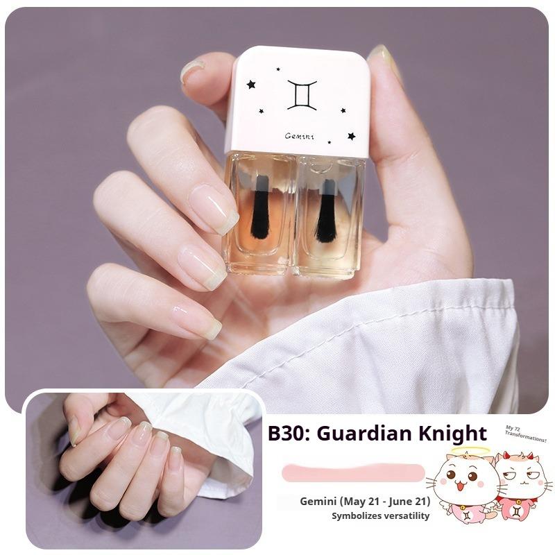 

Quick-drying Matte Glitter Nail Polish, No-bake Top Coat, Long-lasting Nail Polish 12ML