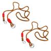 2PCS Swinging Tree Rope Nylon Tear Resistant Heavy Duty Easy Installation Hanging Tree Strap