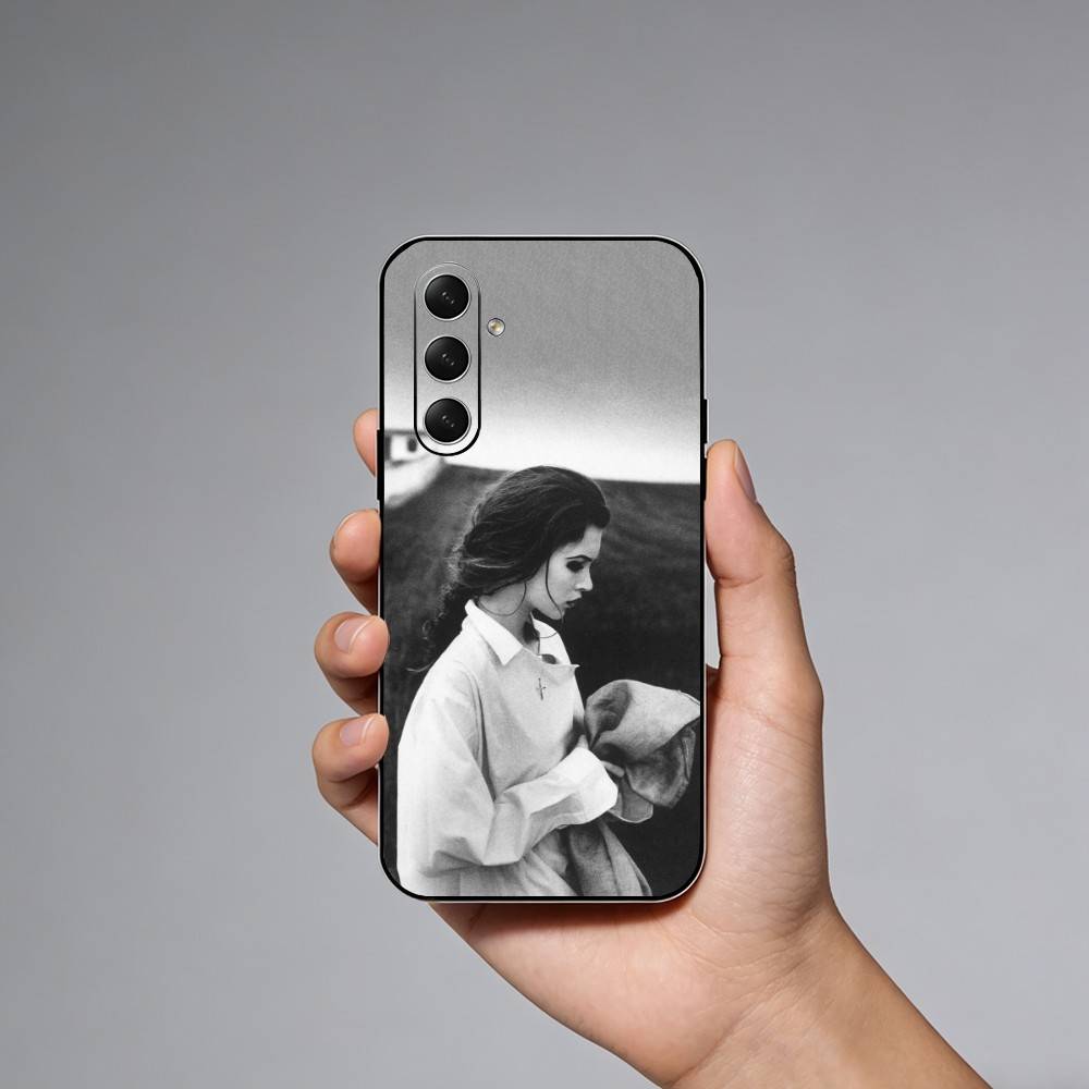 Model K-Kate Moss Phone Case For Samsung Galaxy A73,A72,A71,A70,A52,A51 Others Soft Black Cover