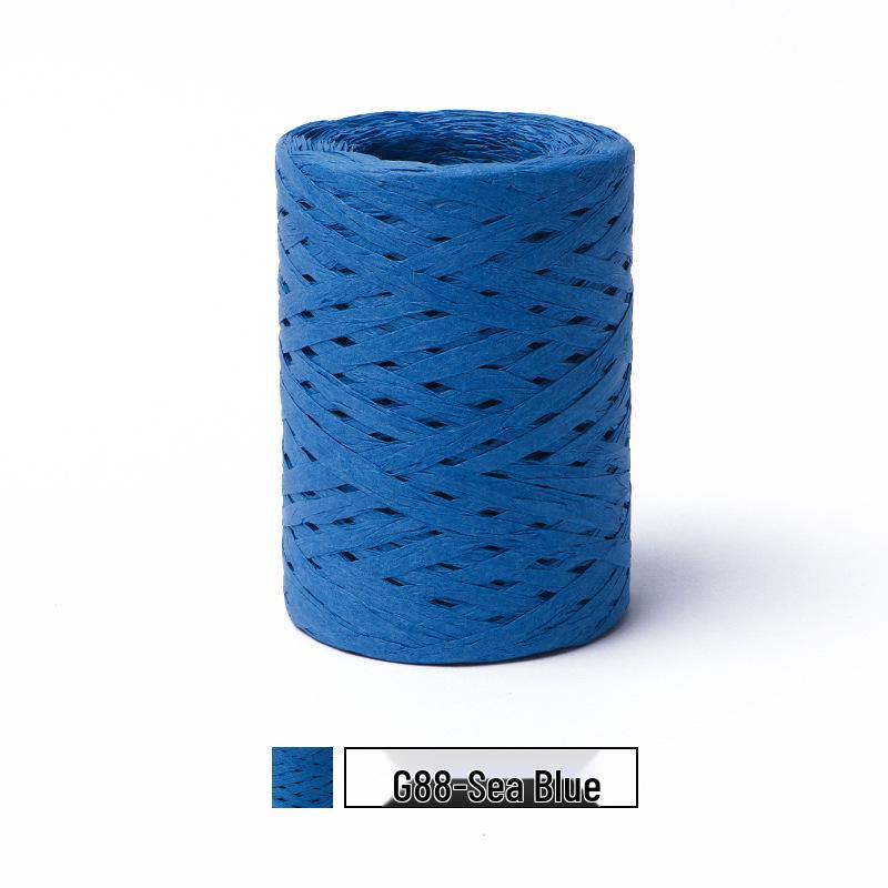 Cotton Raffia Yarn for Crocheting and Knitting Summer Hats and Bags