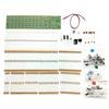 1PC Voice-controlled Sensor Light Components 17.5*4.5cm Control LED Level LED DIY Kit DIY Electronic Production Music Spectrum