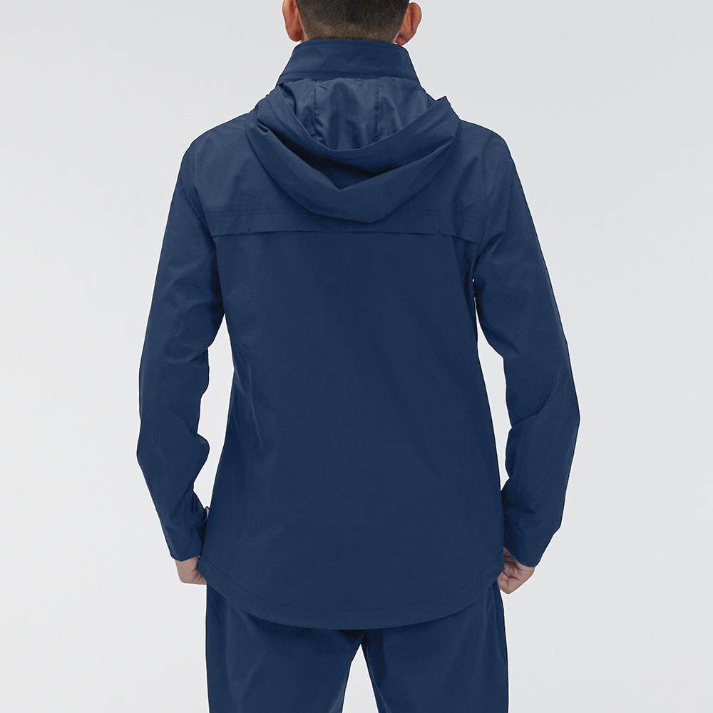 Under Armour Solid Color Logo Sports Training Woven Hooded Jacket Men Jackets Academy-Blue 21600409-408