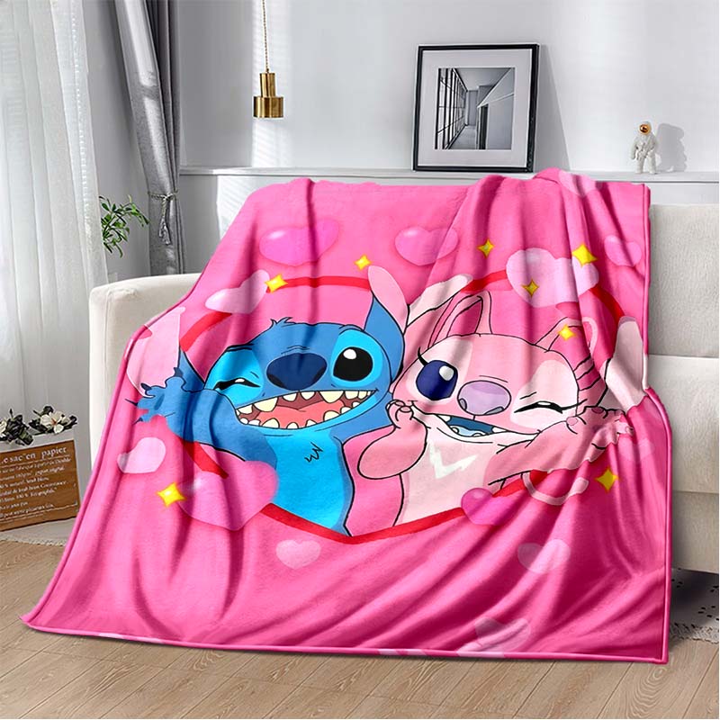 3D Classic Cartoon Blanket Theme Flannel Blanket for Couch Bed Living Room Sofa, Decorative Pattern Super Soft Cozy, Great Gifts