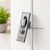 Brushed Flat Lock with Key Distribution Cabinet Door Lock Metering Lock  Distribution Box