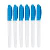 6pcs Color Erasable Whiteboard Pen Extremely Fine Tip 0.5mm Dry Erasing Pen Office Teaching Examination Art Marker Pen