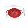 6 Inch Vegetable Strainer Plastic Fruit Draining Basket Durable Food Colander  Kitchen