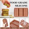 3 Compartment Silicone Chocolate Bar Mold DIY Candy Baking Tool Reusable Pistachio Dessert Mold Kitchen Accessories Cake Molds