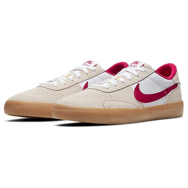New Nike Heritage Vulc Sb 'Summit White Cardinal Red' CD5010-100