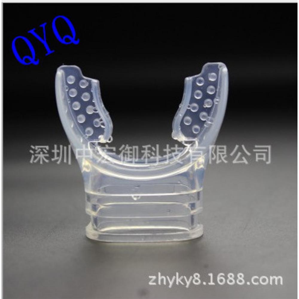 Snorkeling mouthpiece Full dry breathing tube mouthpiece