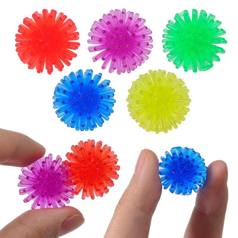 Top-selling 2.5cm Hedgehog Ball: Crystal Foot Massage & Stress Relief Toy
