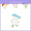 Adorable Mushroom Brooch Cute Metal Badge Fashion Accessory For Clothing And Bags
