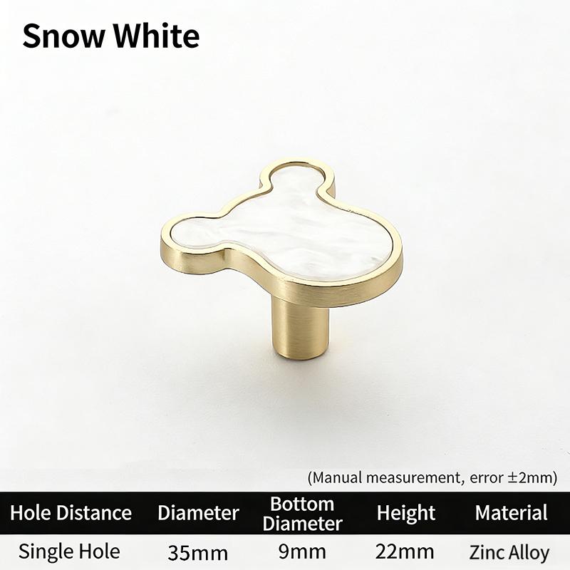 New Modern Cupboard Drawer Knobs Wardrobe Furniture Single Hole Door Handle Simple Personality Children Room Bedside Table Knobs