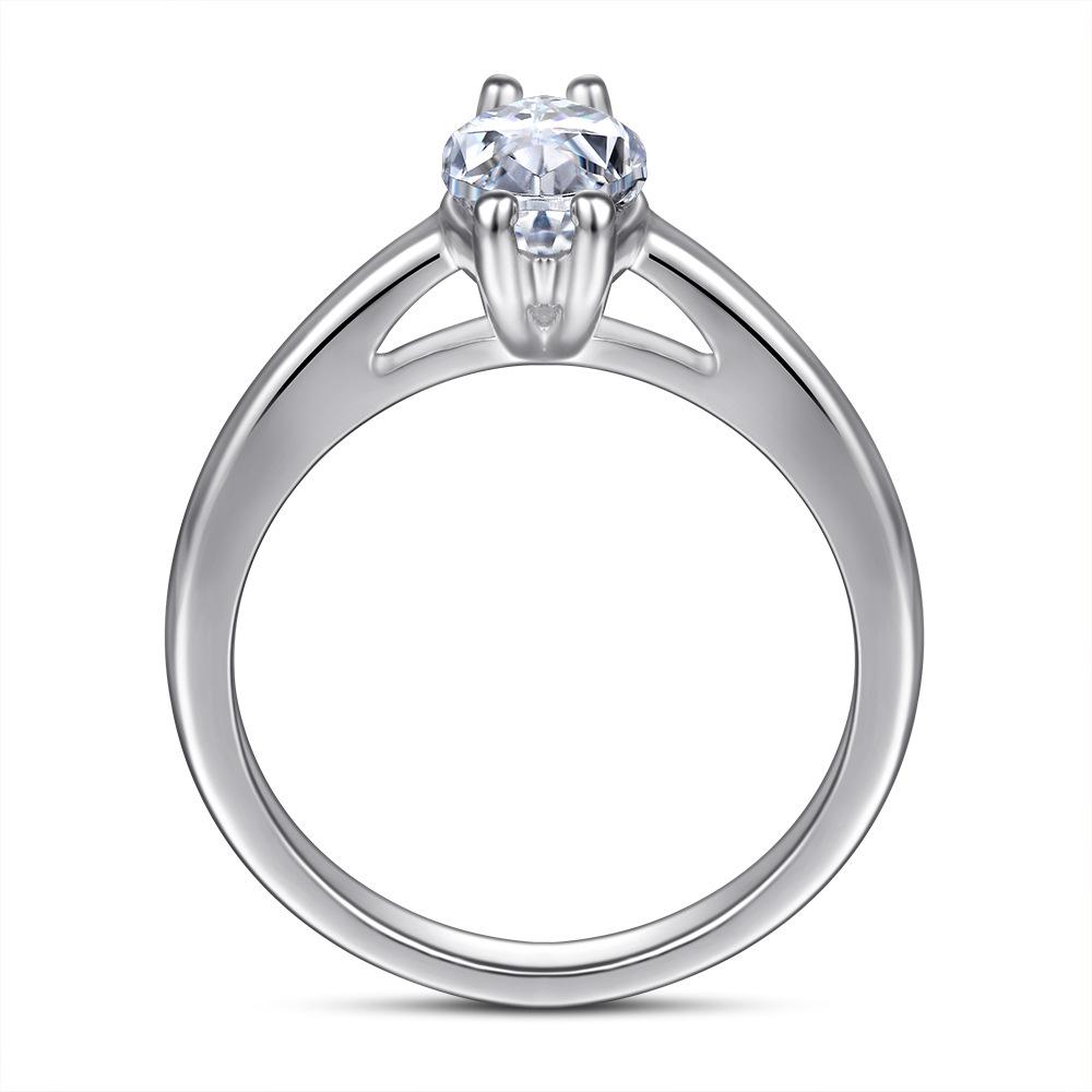 Zirkónový prsteň Lindon Classic 925 Sterling Silver Dámske šperky Svadobný darček na párty